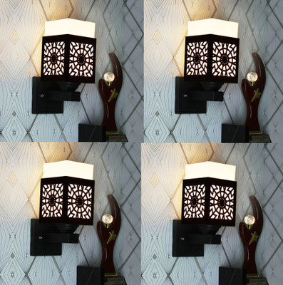 Ayesha Uplight Wall Lamp Without Bulb(Pack of 4)