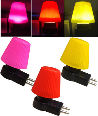 Oystal Prime Uplight Wall Lamp With Bulb(Pack of 3)
