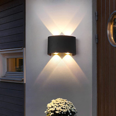 spark world Step Light Wall Lamp With Bulb(Pack of 2)