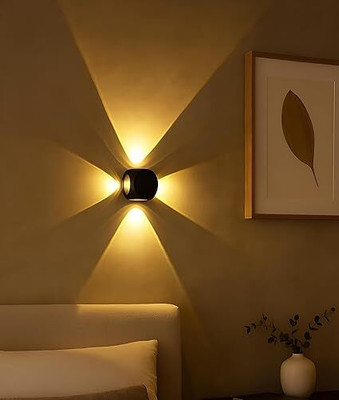 Skyfire Uplight Wall Lamp With Bulb(Pack of 3)