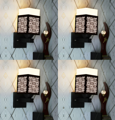 KASHI TRADERS Uplight Wall Lamp Without Bulb(Pack of 4)