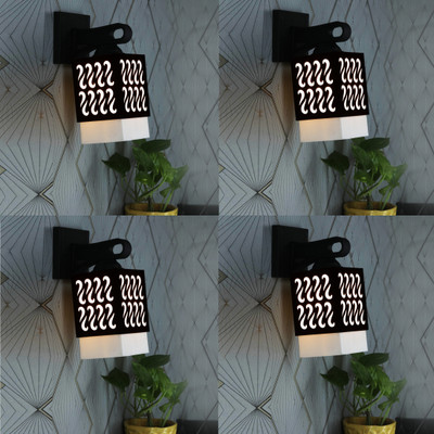 Arti Traders Uplight Wall Lamp Without Bulb(Pack of 4)