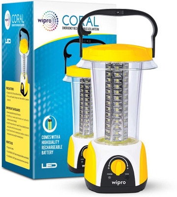 Wipro E10004 1.5 H Lantern Emergency Light(Yellow)