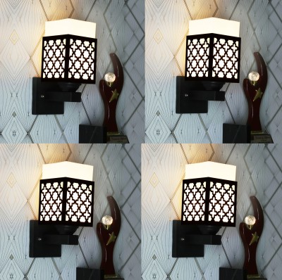 shyam enterprises Uplight Wall Lamp Without Bulb(Pack of 4)