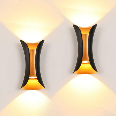 SSER Step Light Wall Lamp With Bulb(Pack of 2)