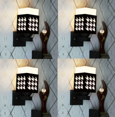 Gojeeva Uplight Wall Lamp Without Bulb(Pack of 4)