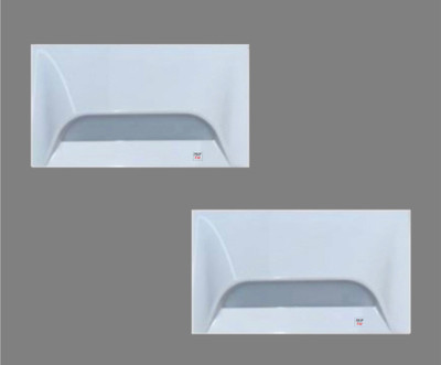 Prop It Up Step Light Wall Lamp With Bulb(Pack of 2)