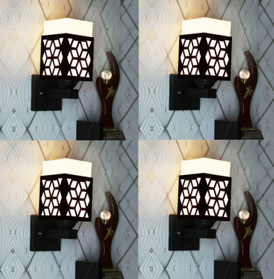 SRM Uplight Wall Lamp Without Bulb(Pack of 4)