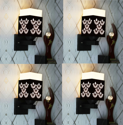 shyam enterprises Uplight Wall Lamp Without Bulb(Pack of 4)