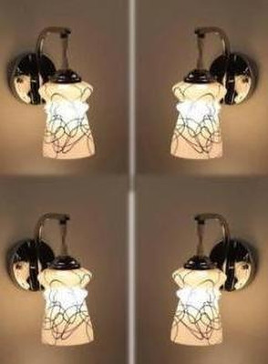 Shri kubershwar Swing Arm Wall Light Wall Lamp Without Bulb(Pack of 4)