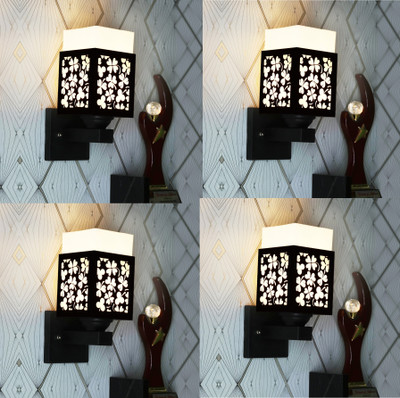 Gojeeva Uplight Wall Lamp Without Bulb(Pack of 4)