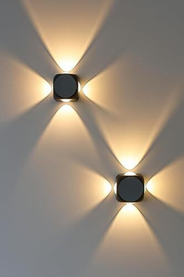 Skyfire Uplight Wall Lamp With Bulb(Pack of 2)