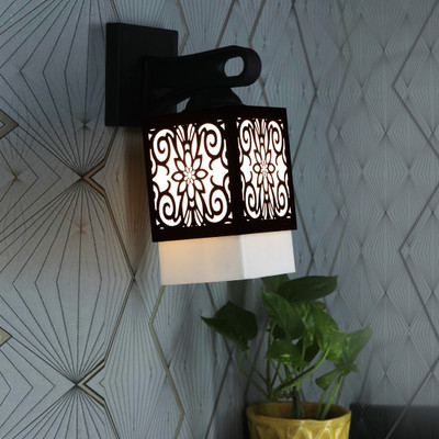 Kiyan traders Uplight Wall Lamp Without Bulb