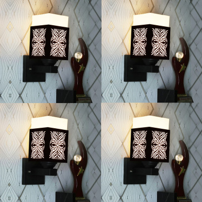 pawan enterprises Uplight Wall Lamp Without Bulb(Pack of 4)