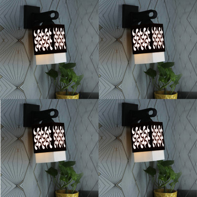Arti Traders Uplight Wall Lamp Without Bulb(Pack of 4)