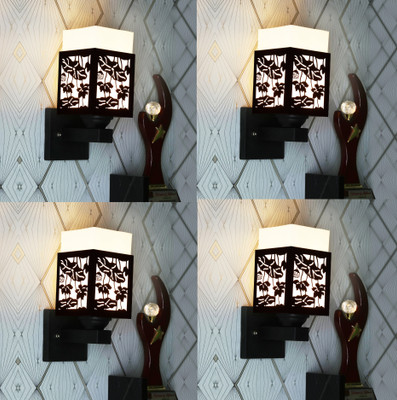 Arti Traders Uplight Wall Lamp Without Bulb(Pack of 4)