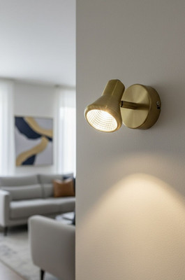 Powerlam Uplight Wall Lamp With Bulb