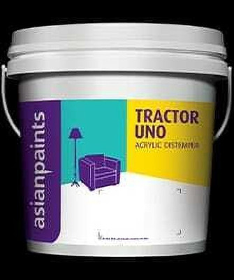 Asian Paints Tractor Uno Distemper 5 KG Wall Paint WHITE Distemper Wall Paint(5 L)