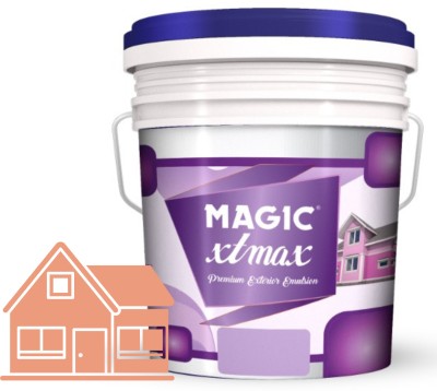 Magic Paints XT-Max Premium Exterior Emulsion | Long-Lasting Protection & Superior Finish | Excellent Protection Against UV Rays|Colour Retention|Good Coverage MORNINGDREAM Emulsion Wall Paint(20 L)