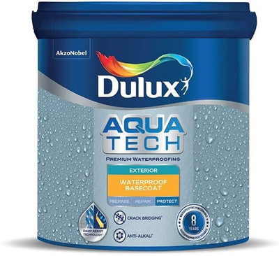 Dulux Aquatech Waterproof Basecoat White Functional Wall Paint(4 L)