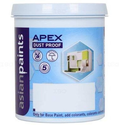 Asian Paints Apex Emulsion 4L White Emulsion Wall Paint(4 L)