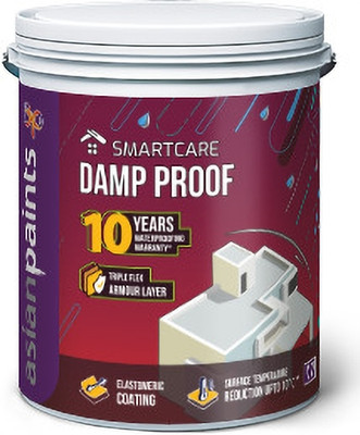 Asian Paints SmartCare Damp Proof White Emulsion Wall Paint(20 L)