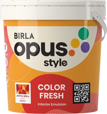 BIRLA Opus Color Fresh Tractor 20L White Emulsion Wall Paint(20 L)