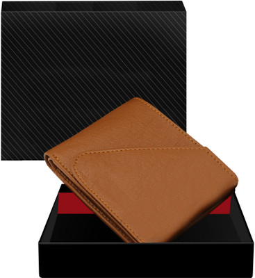 DS Enterprise Official Men Casual, Evening/Party, Formal Tan Artificial Leather Wallet(5 Card Slots)