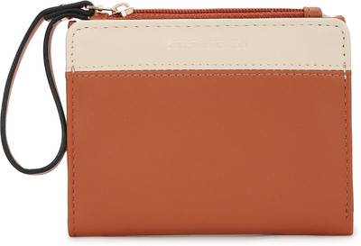 Fastrack Women Casual Tan Fabric Wallet