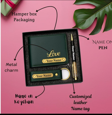 J F ENTERPRISES Men Casual, Formal, Travel, Trendy Green Artificial Leather Wallet(3 Card Slots)