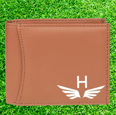 KEYUR Men Casual Tan Artificial Leather Wallet(6 Card Slots)