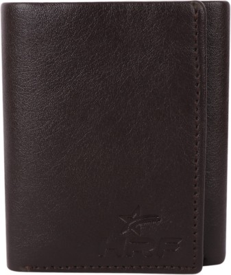 HRFSTAR Men Casual Brown Artificial Leather Card Holder(7 Card Slots)