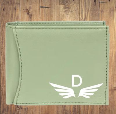 KEYUR Men Casual Green Artificial Leather Wallet(6 Card Slots)