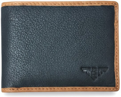 Bounty Craze Men & Women Casual, Ethnic, Evening/Party, Formal, Travel, Trendy Black Genuine Leather Wallet(6 Card Slots)