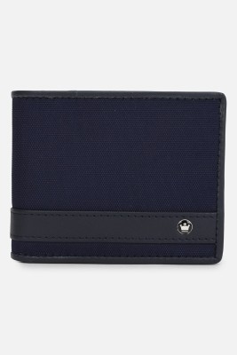 LOUIS PHILIPPE Men Casual Blue Genuine Leather Wallet(6 Card Slots)