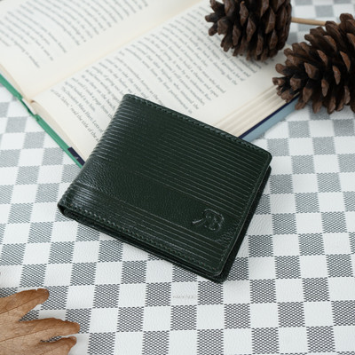 Rich Born Men Trendy Tan Genuine Leather Wallet(5 Card Slots, Pack of 3)