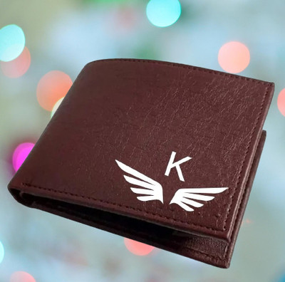 KEYUR Men Casual Brown Artificial Leather Wallet(10 Card Slots)