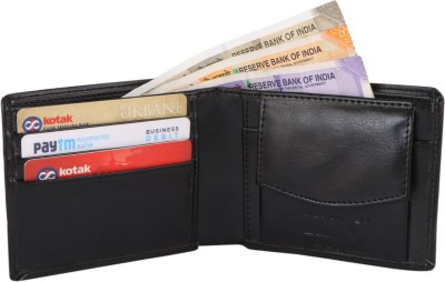 ilw Boys Casual, Trendy, Formal Black Artificial Leather Wallet(3 Card Slots)