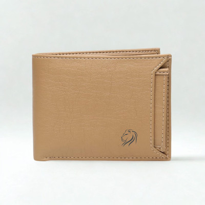 VEMILIO Men Casual, Evening/Party, Formal, Travel Beige Artificial Leather Wallet(8 Card Slots)