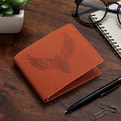 KILLER Men Trendy, Casual, Evening/Party, Travel, Formal Tan Artificial Leather Wallet(5 Card Slots)