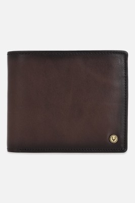 Allen Solly Men Formal Brown Genuine Leather Wallet(6 Card Slots)