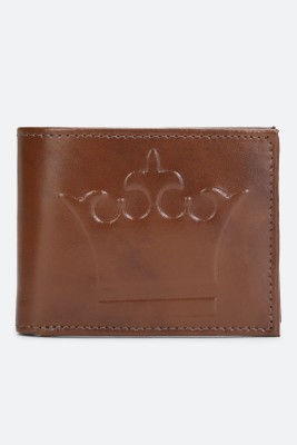 LOUIS PHILIPPE Men Casual Brown Genuine Leather Wallet(6 Card Slots)