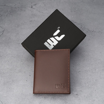 WOCO Men Casual, Formal, Travel Brown Genuine Leather Card Holder(12 Card Slots)