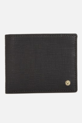 Allen Solly Men Formal Black Genuine Leather Wallet(3 Card Slots)