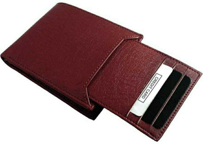 VIAZ VENTURES Men Casual Brown Artificial Leather Wallet(10 Card Slots)
