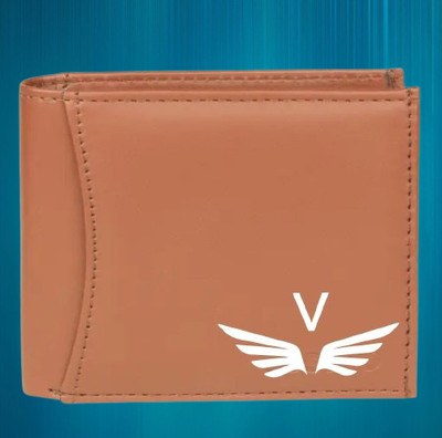 KEYUR Men Casual Tan Artificial Leather Wallet(6 Card Slots)