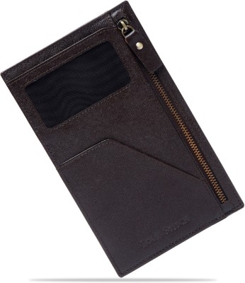 LOUIS STITCH Men Casual, Formal Brown Genuine Leather Card Holder(6 Card Slots)