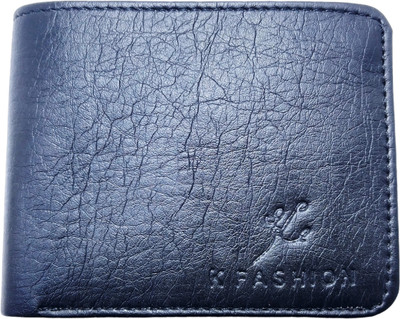 dk wallet Men Casual Black Artificial Leather Wallet(3 Card Slots)