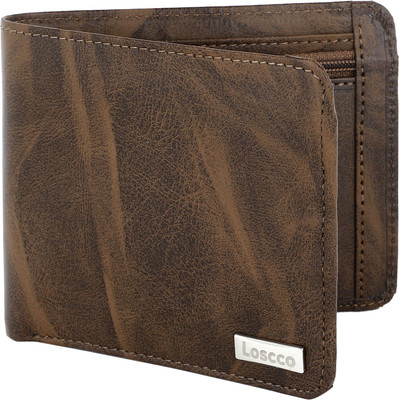 gustave Men Brown Artificial Leather Wallet(6 Card Slots)