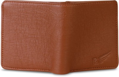 Flyboy Men Casual, Formal, Travel, Trendy Tan Artificial Leather Wallet(3 Card Slots)